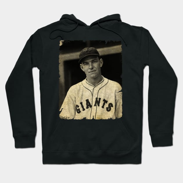 Mel Ott Legend in San Francisco Giants Hoodie by SOEKAMPTI